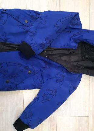 Куртка, двухсторонняя, демисезонная, 6 лет, 122