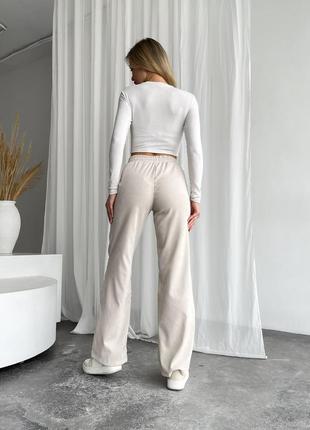 Жіночі вельветові брюки розміри 42-488 фото