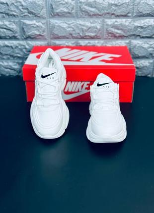 Женские кроссовки белые nike кроссовки найк на высокой подошве 35-413 фото