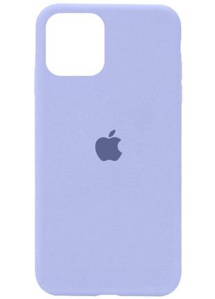 Чохол для смартфона silicone full case aa open cam for apple iphone 11 pro кругл 5,lilac