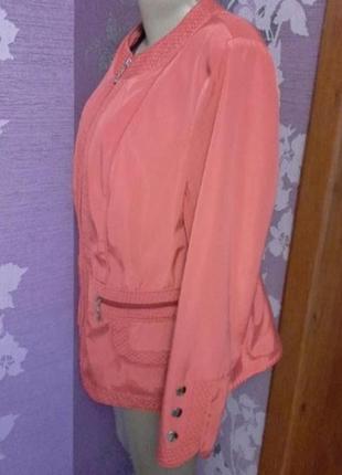 Куртка вітровка жакет піджак жіночий демісезонний новий з биркою3 фото