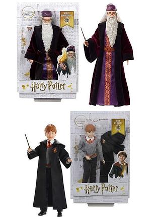 Кукла mattel harry potter фигурки в ассортименте дамблдор и гарри поттер gcn30