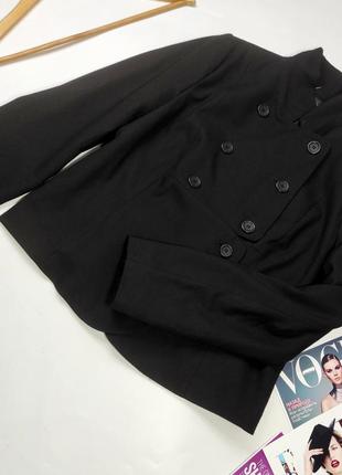 Пиджак женский черный куртка жакет от бренда kapahl 442 фото