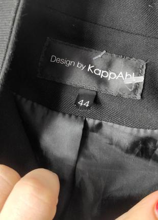 Пиджак женский черный куртка жакет от бренда kapahl 444 фото