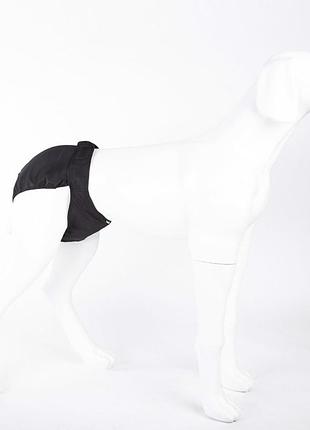 Трусы для котов и кошек pet style "№1" черные