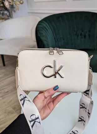 Сумка calvin klein крос-боди через класичне плече