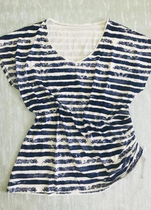 Футболка у смужку р 46/48
