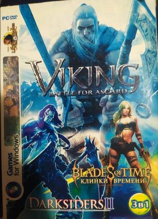 Диск игра viking, darksiders 2 limited edition, blades of time, клинки времени