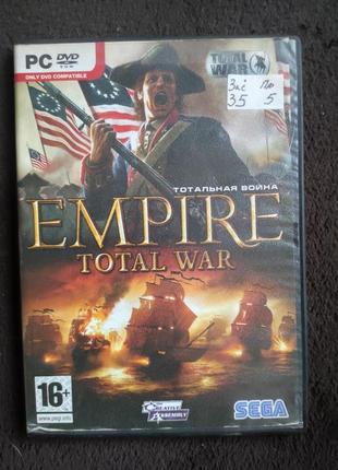 Диск игра война, empire total war, тотальная война, лицензионный