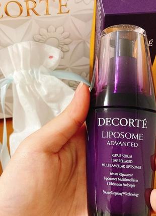 Липосомная восстанавливающая сыворотка decorte liposome advanced repair, 50 мл, япония