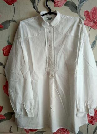 Эксклюзив. стильная  рубашка оверсайз германия gossl