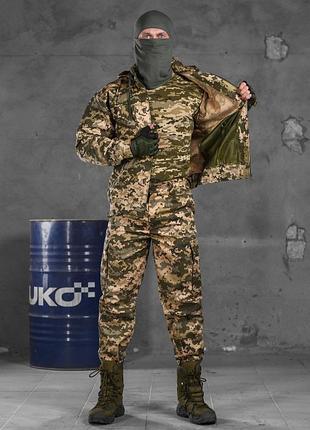 Тактичний костюм defender піксель + футболка піксель    85535