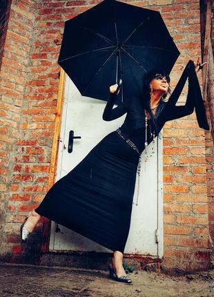 Сукня трикотаж h&m максі довге #72