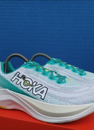 Hoka one one w mach x - кросівки оригінал (40/25)3 фото