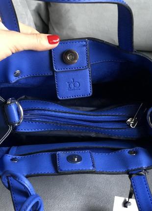 Нова стильна брендовая італійська сумка roccobarocco оригінал3 фото