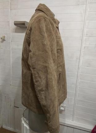 Теплая куртка из натуральной замши4 фото