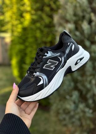 Кросівки жіночі / чоловічі чорні new balance