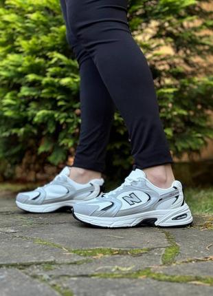 Кросівки жіночі / чоловічі білі new balance1 фото