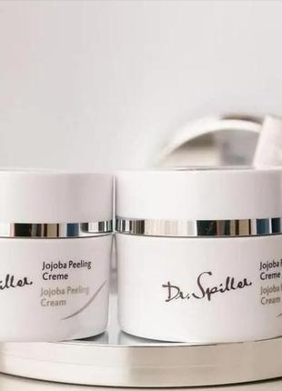 Крем пілінг jojoba peeling cream dr spiller