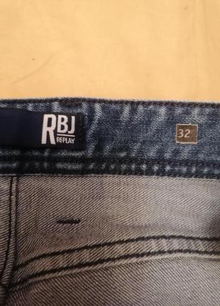 Мужские джинсы слим от replay, размер 32/303 фото