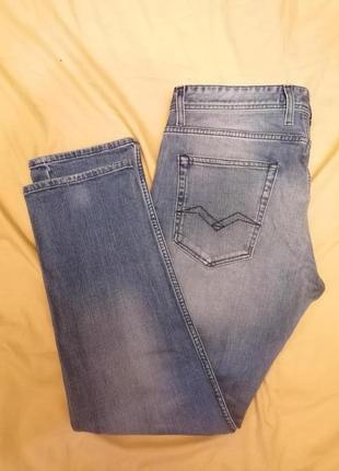 Мужские джинсы слим от replay, размер 32/305 фото