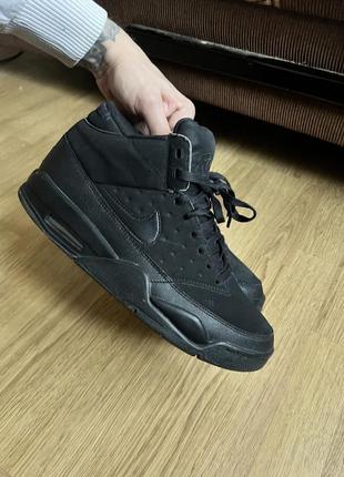 Кроссовки баскетбольные кожа натуральная nike jordan flight оригинал размер 42 27 см2 фото