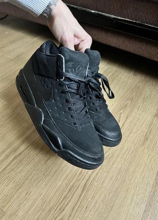 Кроссовки баскетбольные кожа натуральная nike jordan flight оригинал размер 42 27 см4 фото