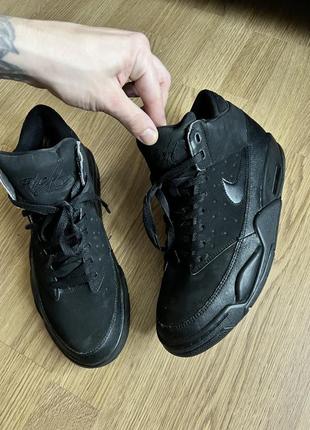 Кроссовки баскетбольные кожа натуральная nike jordan flight оригинал размер 42 27 см7 фото