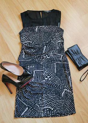 Гарне плаття next з шифоновою верхом