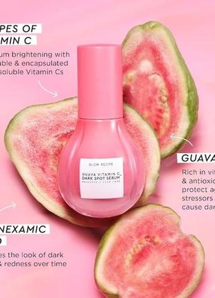 Сыворотка от пигментации glow recipe guava vitamin c + ferulic dark spot serum6 фото