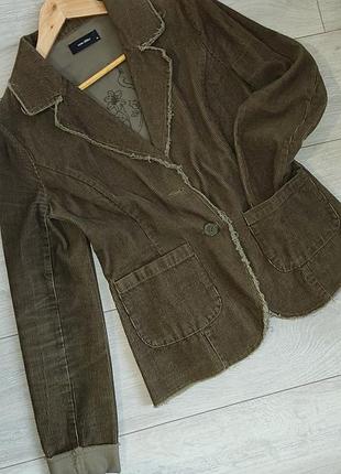 Жакет вельвет з вишивкою