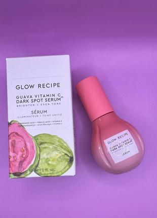 Сыворотка от пигментации glow recipe guava vitamin c + ferulic dark spot serum