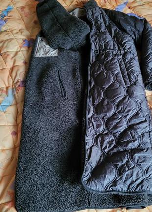 Двухстороннее пальто-шубка,zara