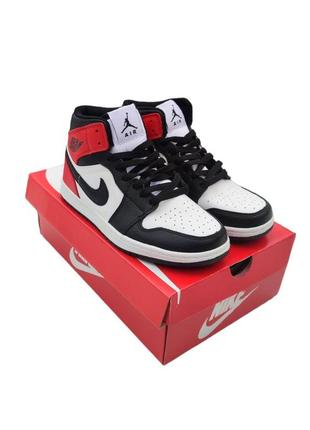 Кроссовки nike air jordan, 36-41 размер, демисезонные, унисекс, хайтопы1 фото