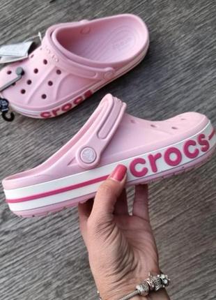 Сабо, шлепанцы, клоги crocs bayaband1 фото