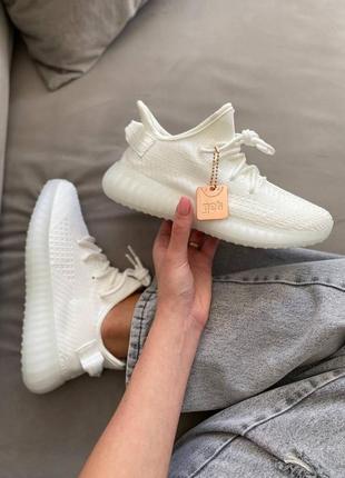 Кросівки жіночі yeezy boost 350 white8 фото