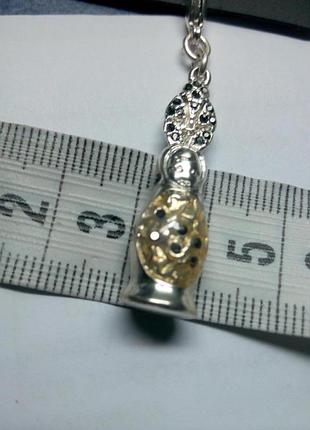 Подвеска на цепочку браслет кулон матрешка pilgrim