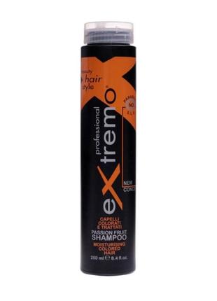 Увлажняющий шампунь для окрашенных волос extremo moisturising colored hair shampoo 250 мл1 фото