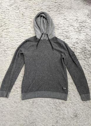 Классная кофта jack and jones, size s, плечи 43 подмышки 53 рукав 64 длина 65