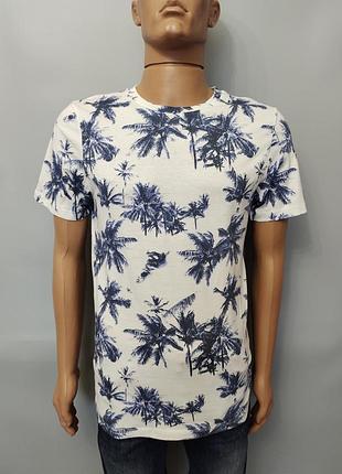 Мужская стильная футболка jack &amp;jones, р.xs/s