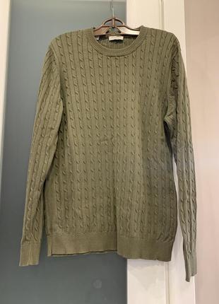 Натуральный свитер selected homme 100 % хлопок1 фото