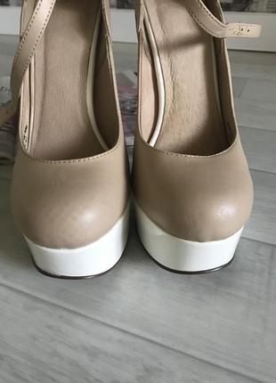 Asos platform pump heels оригинальные туфли на высоком каблуке2 фото