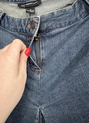 Длинная джинсовая юбка3 фото