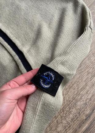 Petroleum jeans sweatshirt кофта з патчом4 фото