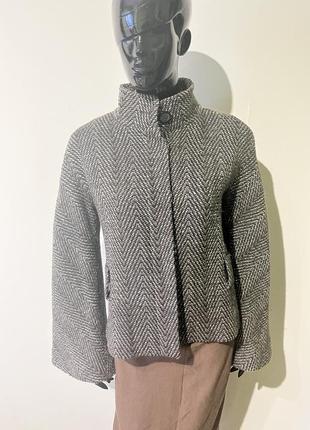 Укороченный пиджак -пальто2 фото