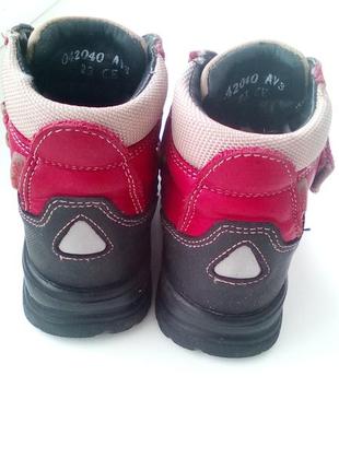 Кожаные детские ботиночки schein.5 фото
