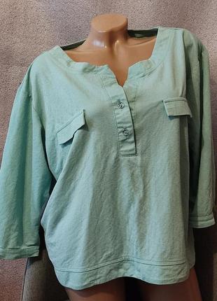 Красивая блузка большого размера