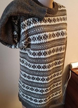Шикарный винтажный шерстяной свитер black sheep англия4 фото