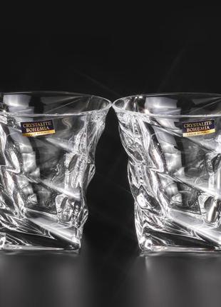 Набір для віскі 2 склянки підставки та камені для охолодження в коробці з дерева4 фото