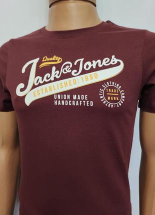 Мальчишка стильная футболка jack &amp;jones, р.xxs/xs5 фото